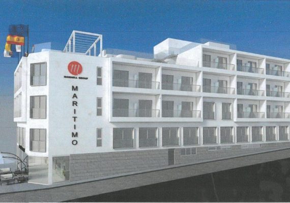 El Ayto. de Santa Cruz de La Palma recibe la solicitud de licencia de obras para la reforma del Hotel Marítimo