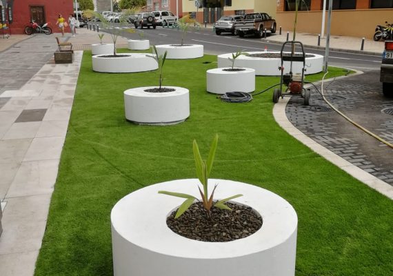 El barrio aridanense de Argual estrena una imagen urbana moderna, accesible y sostenible