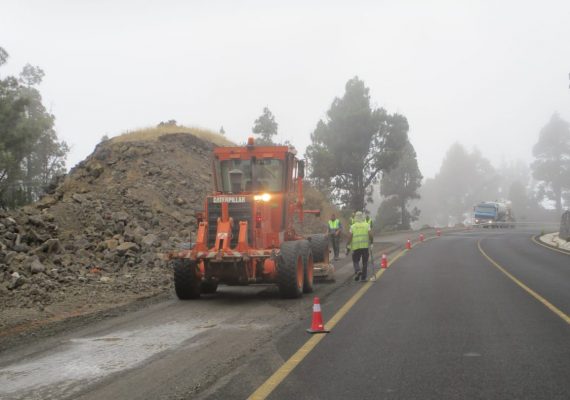 Obras Públicas concluirá la carretera hacia el Charco en Fuencaliente