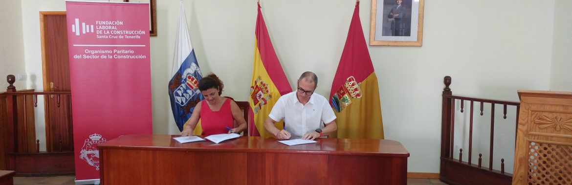 El Ayuntamiento de Villa de Mazo y la Fundación Laboral de la Construcción impulsan la formación del sector en La Palma