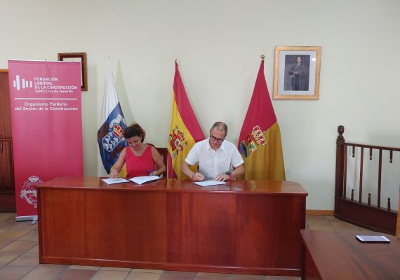 El Ayuntamiento de Villa de Mazo y la Fundación Laboral de la Construcción impulsan la formación del sector en La Palma