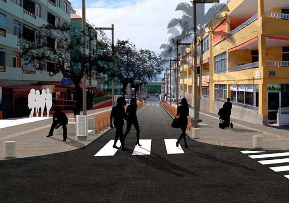 Remodelación de las principales calles de Puerto Naos