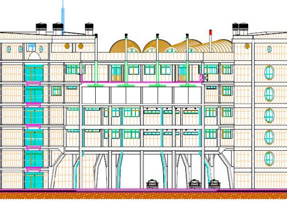 Proyecto de la estación de guaguas de Santa Cruz de La Palma